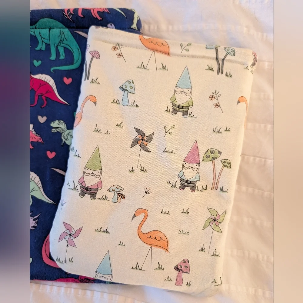 Two Tablet iPad Padded Slip Cover Sleeves